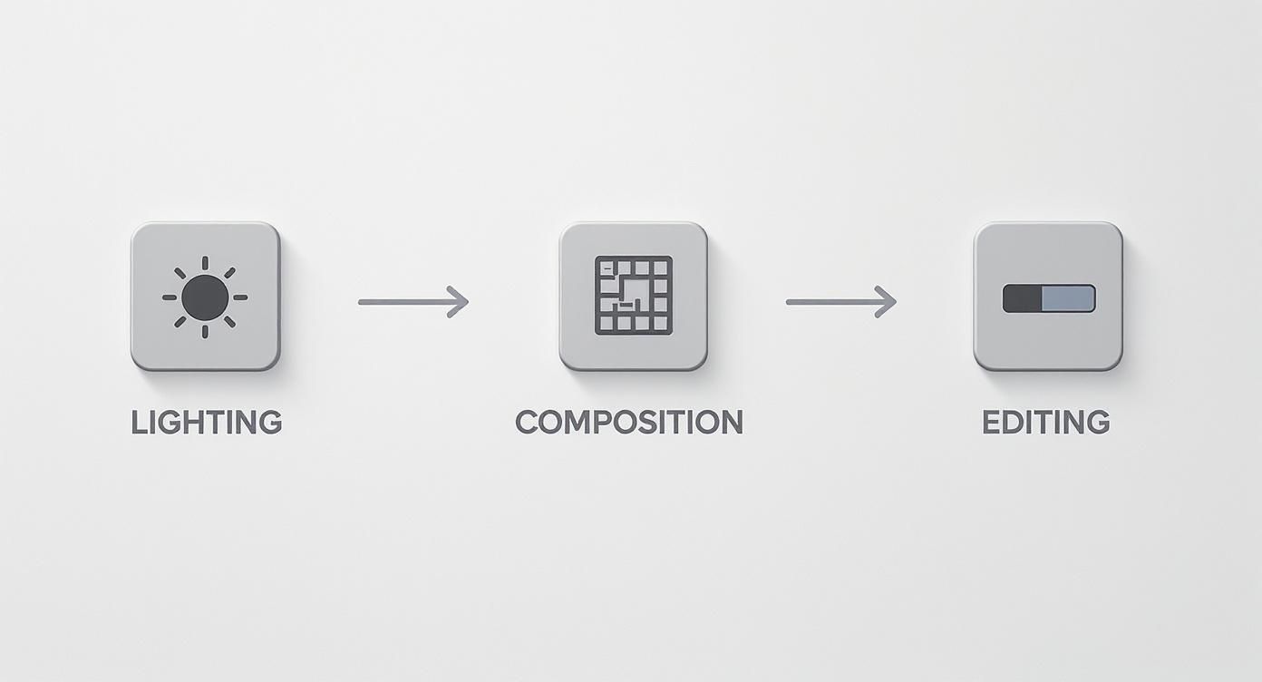 how to make photos look professional image workflow