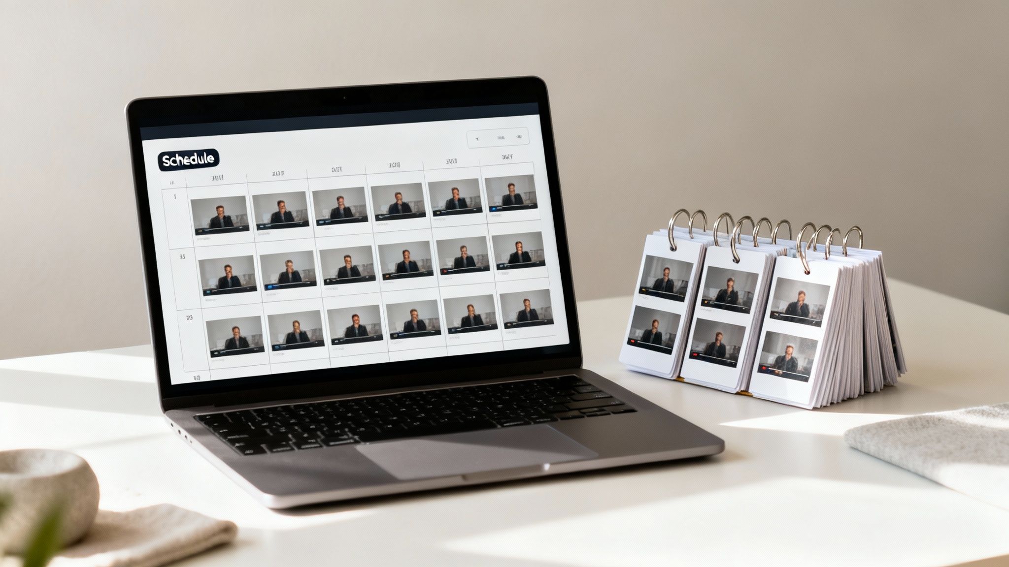 social media growth strategies video schedule