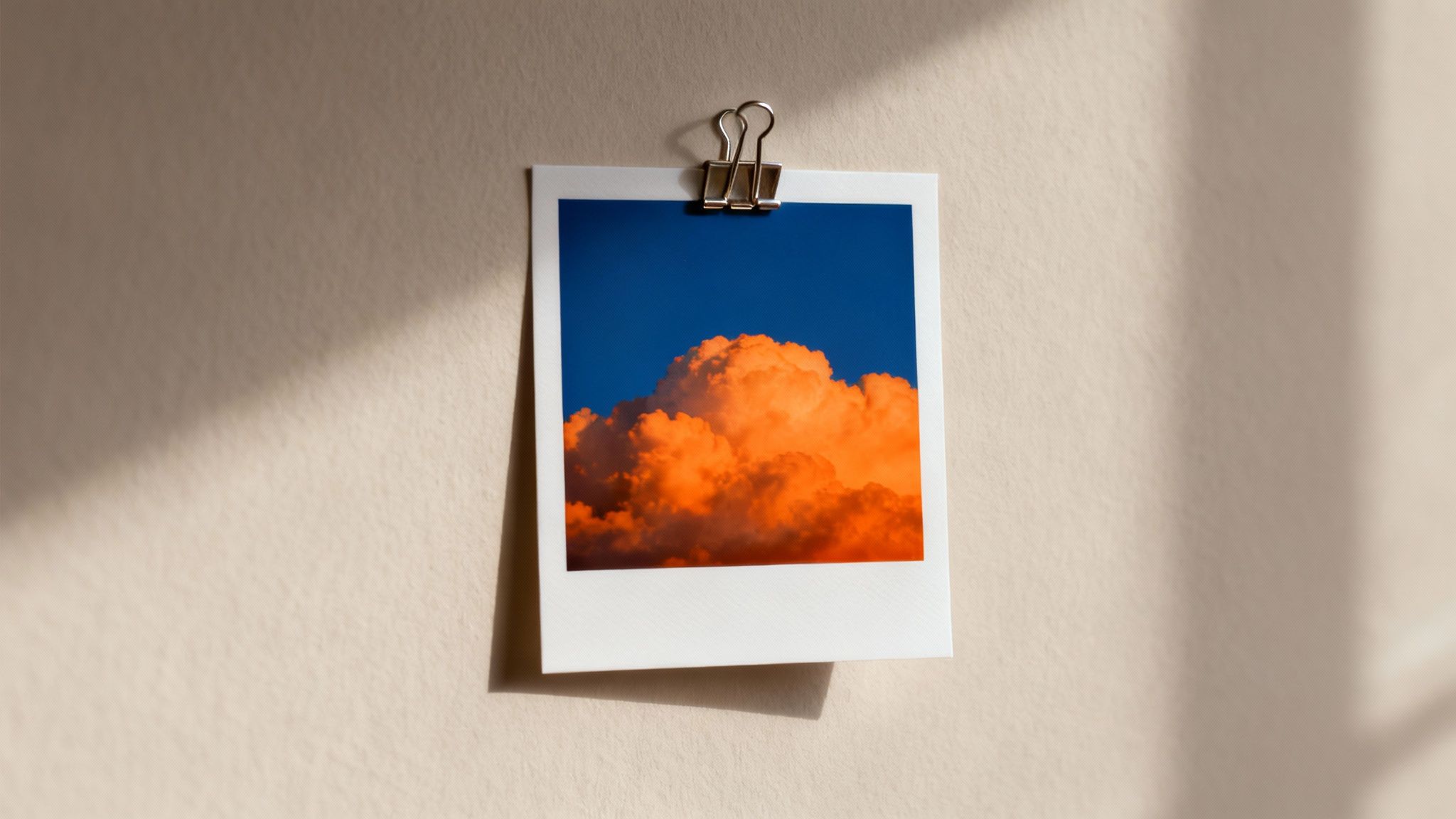 visual storytelling techniques orange clouds