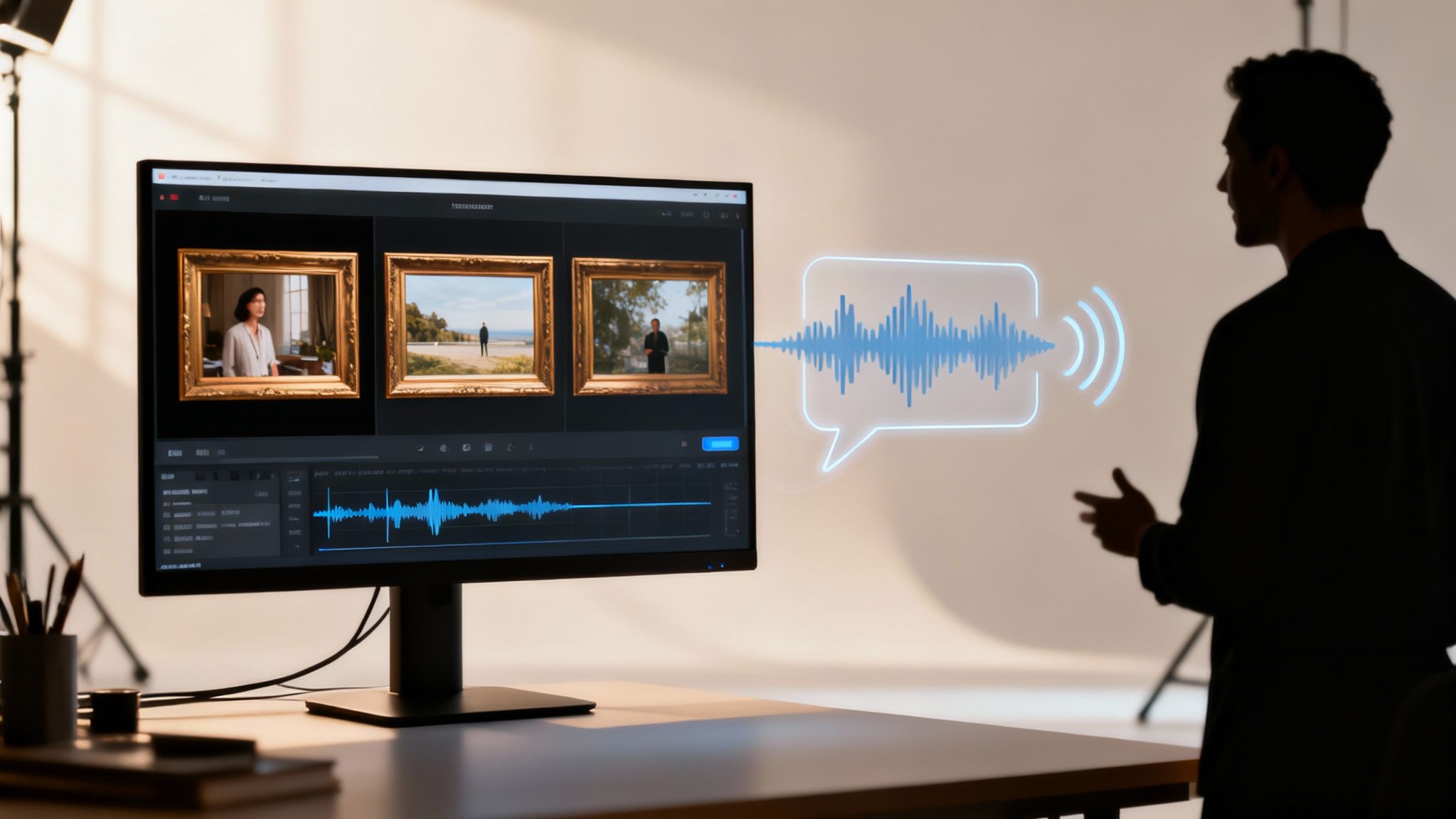 create ai videos from text voice ai