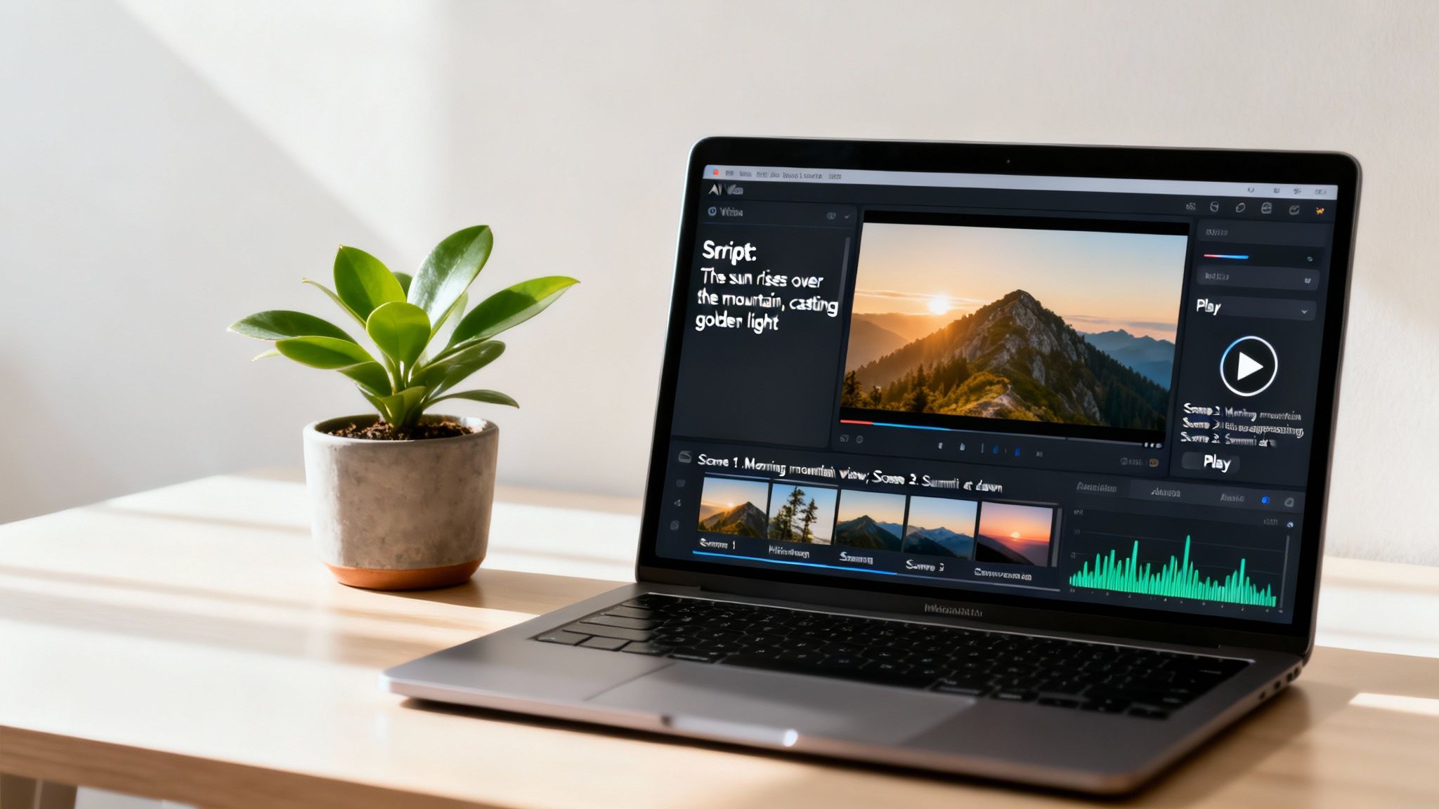 creating training video video editing
