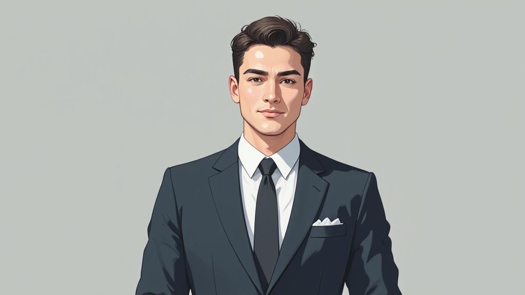 sample headshot photos man portrait