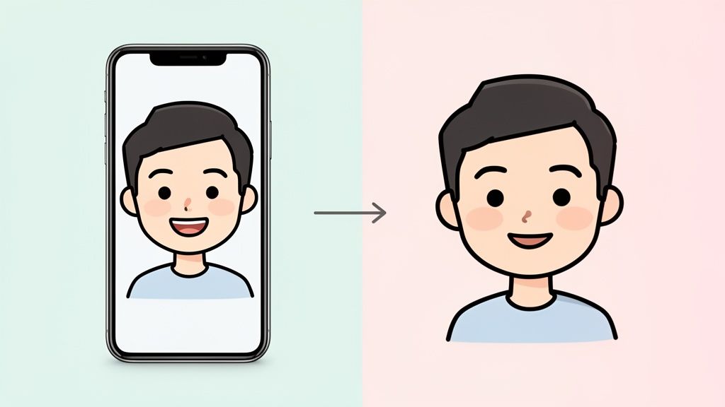 turn a photo into a cartoon cartoon conversion