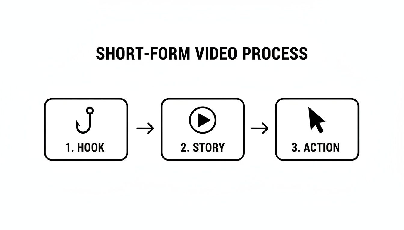 small business social media strategy video process