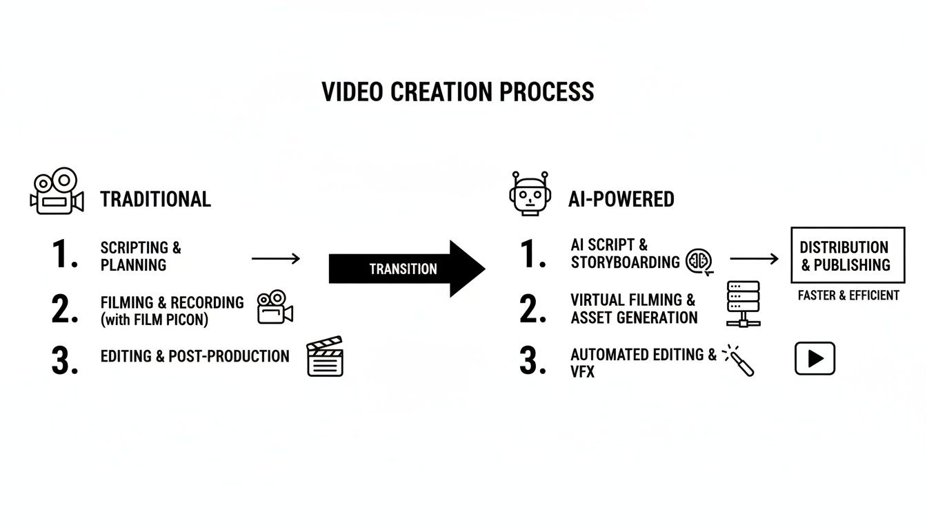 training videos production ai video