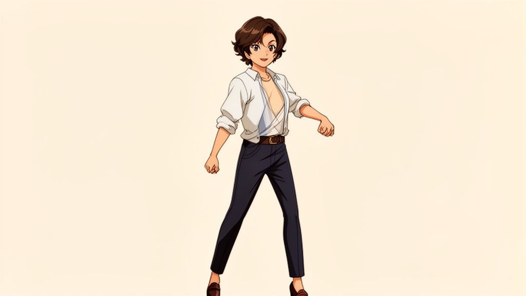 anime character creator full body anime character