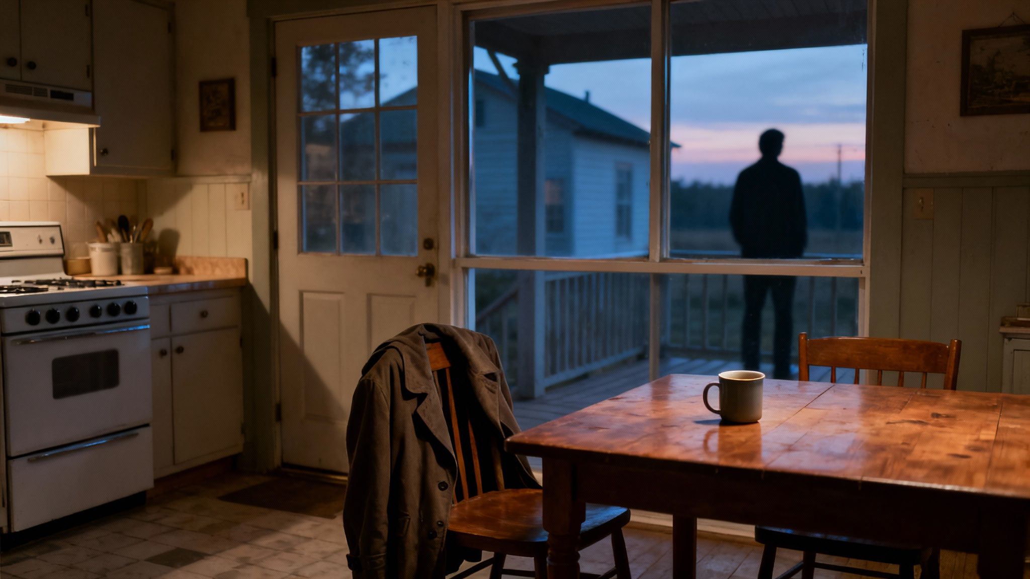 horror short story prompts lonely silhouette