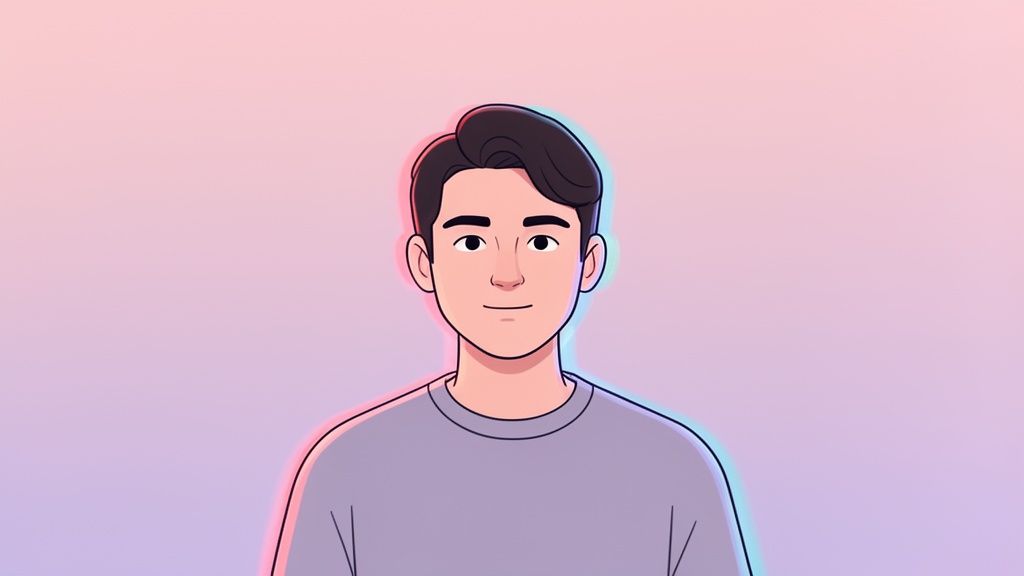 good headshots examples animated portrait