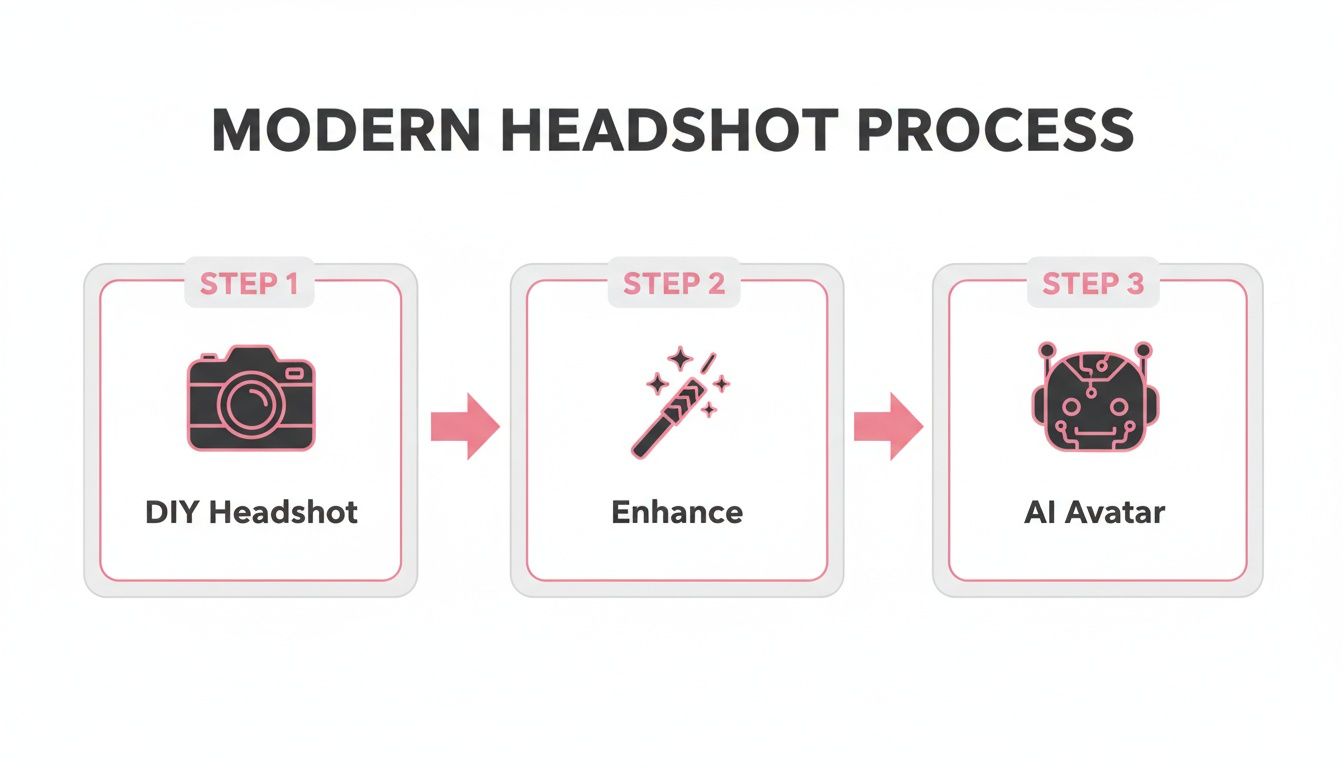 do it yourself headshots headshot process