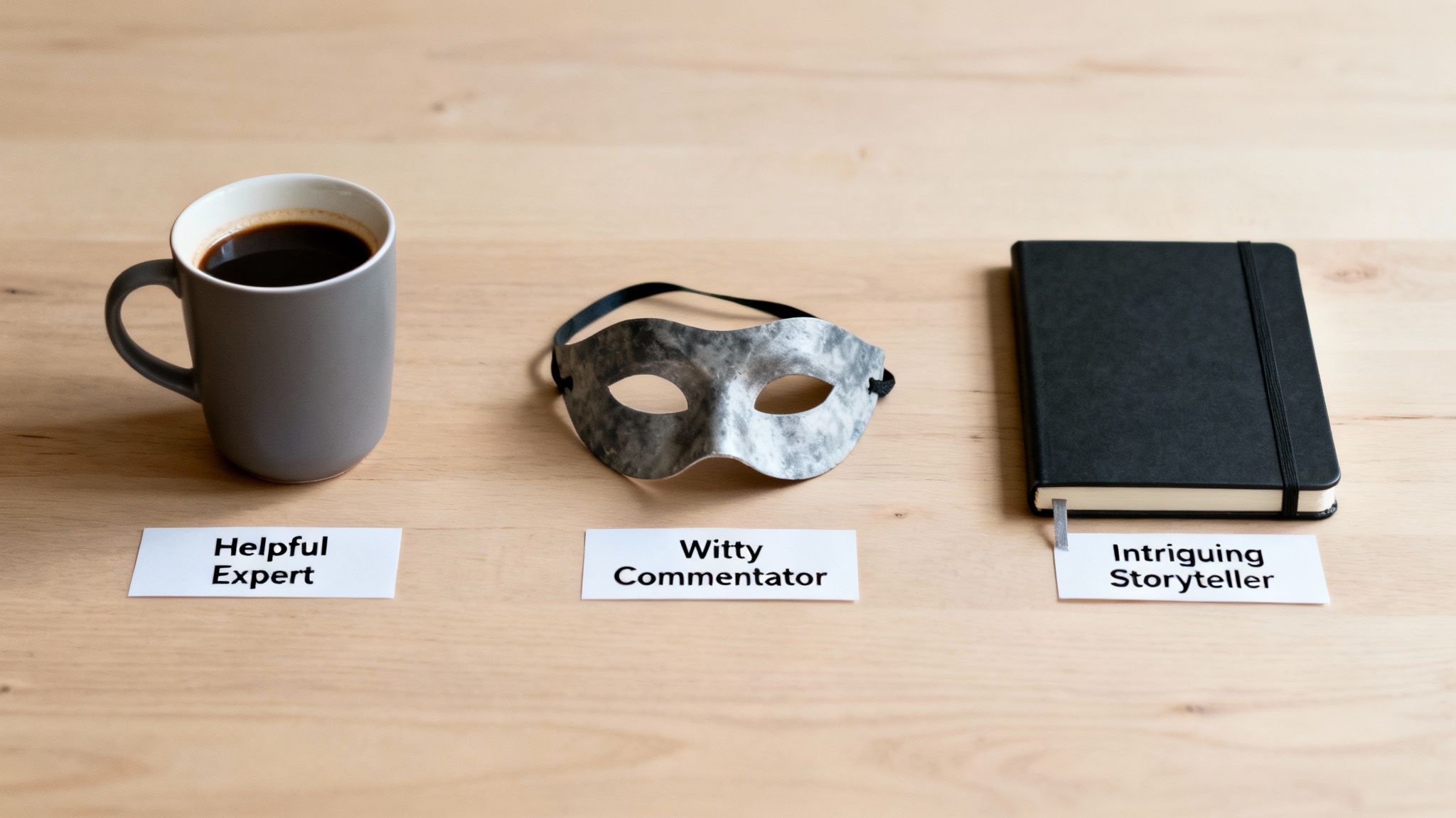 script writing for beginners creative personas