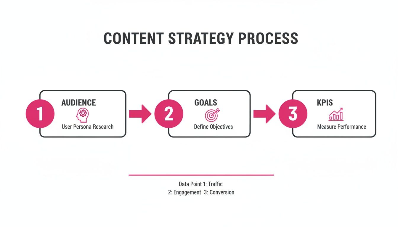 how to create social media content content strategy