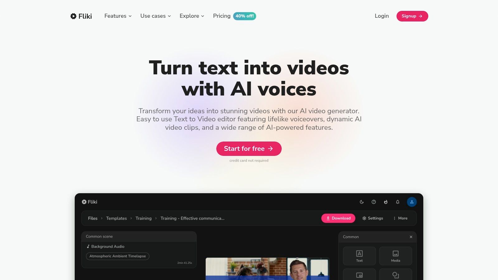 ai video generator from script ai video editor