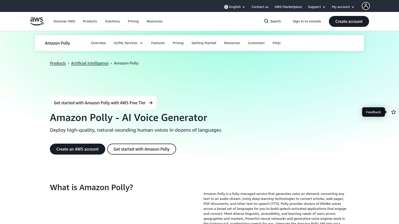 best text to speech software ai service