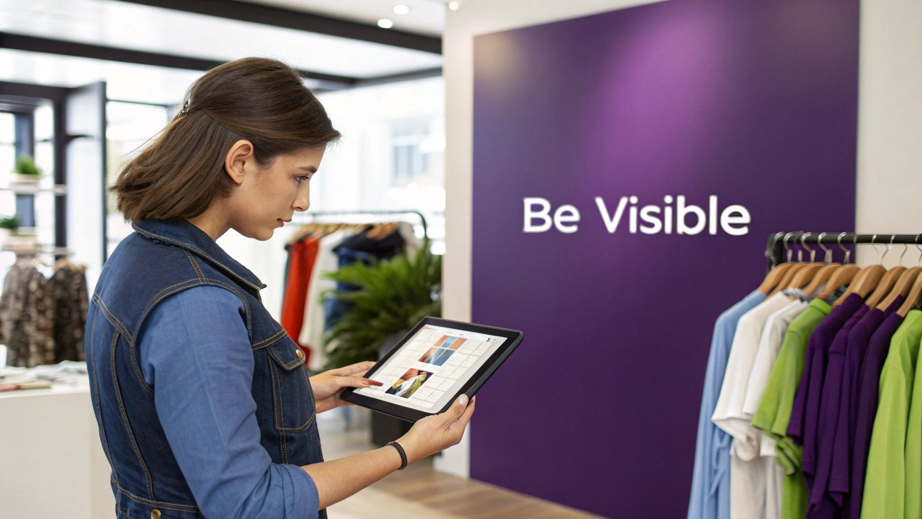A person working on a laptop, signifying building an online presence for their business.
