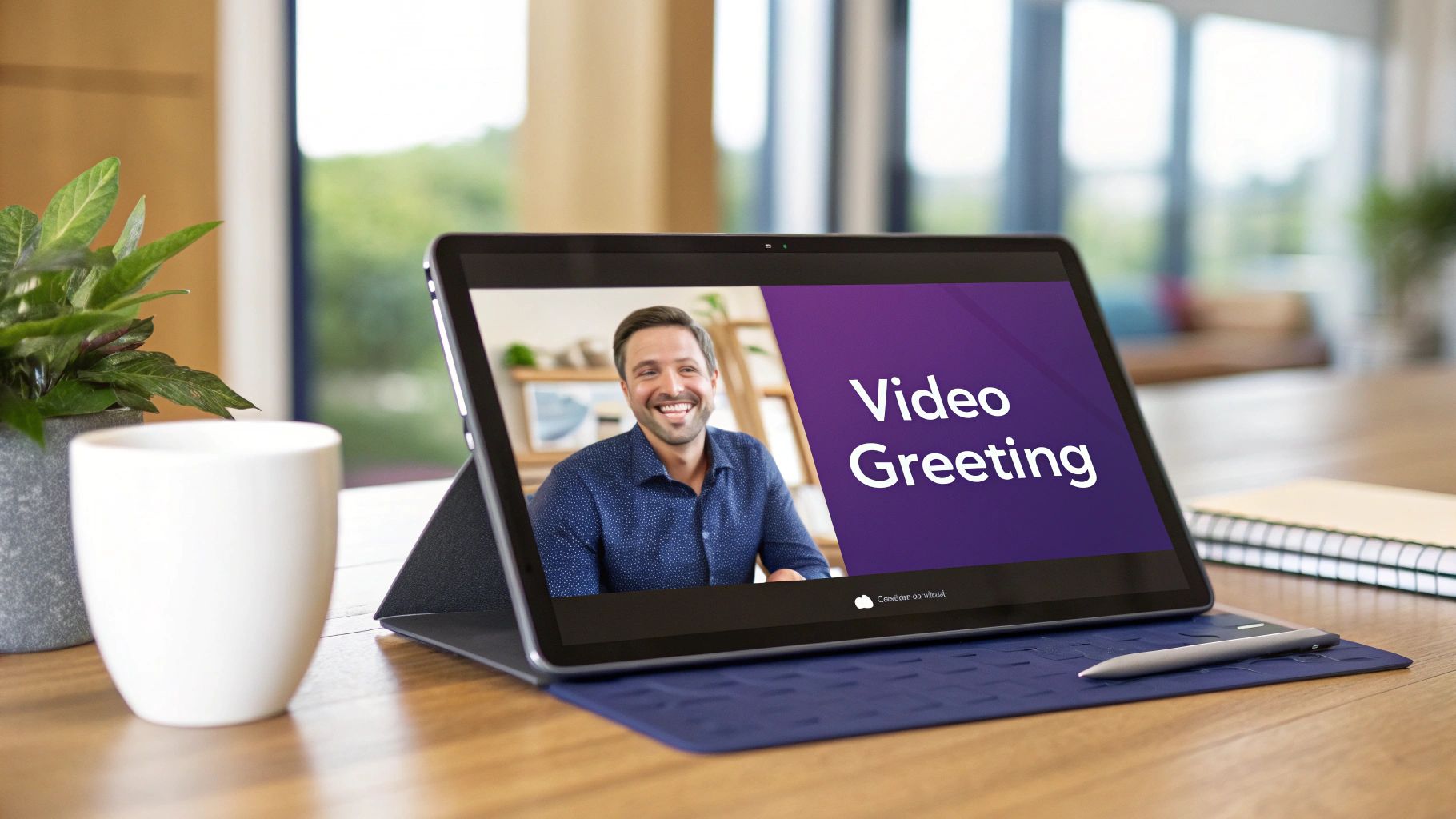 Video or Multimedia Birthday Message Template