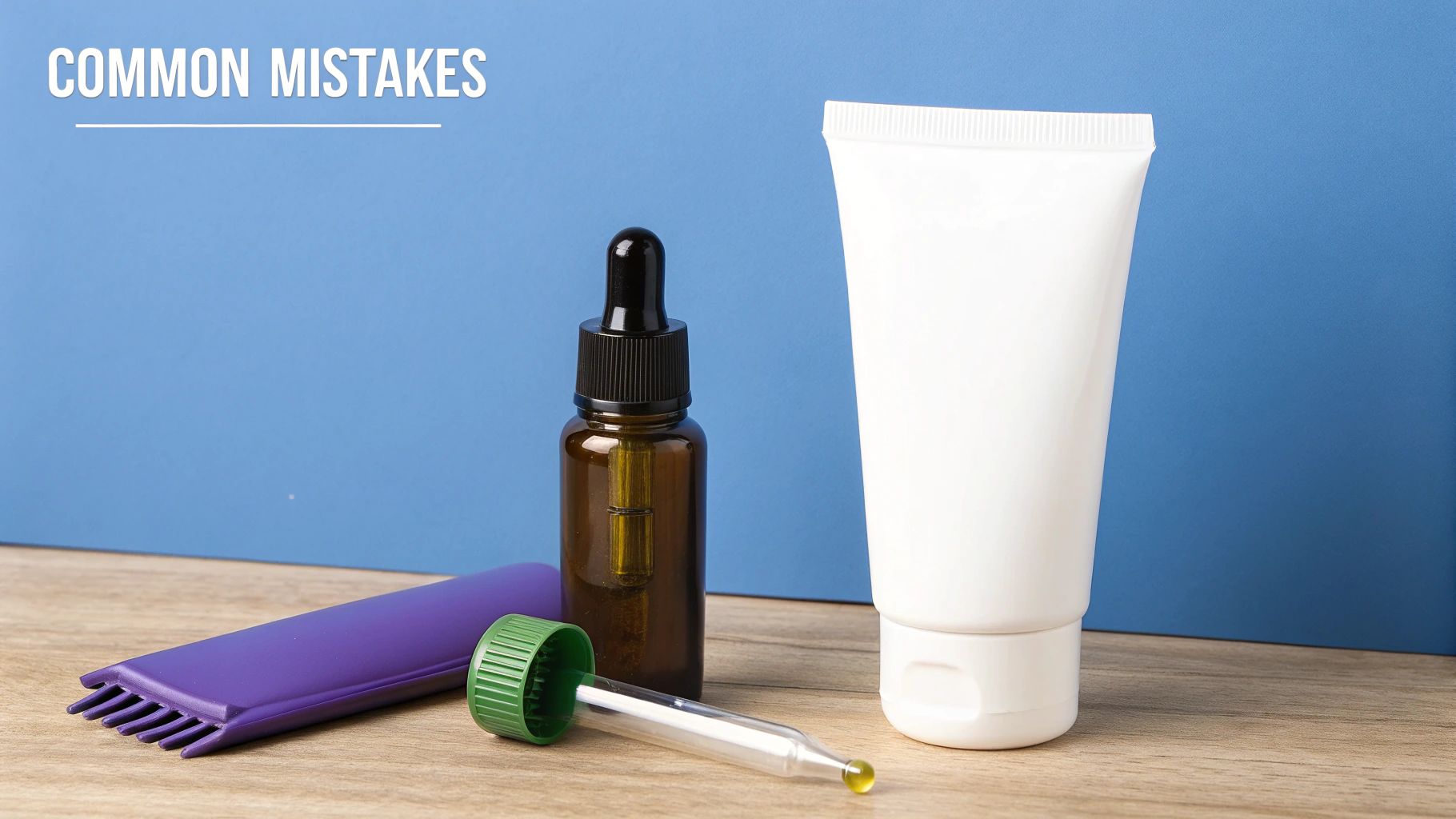 A woman looking in a mirror with a concerned expression, touching her eye with lash extensions.