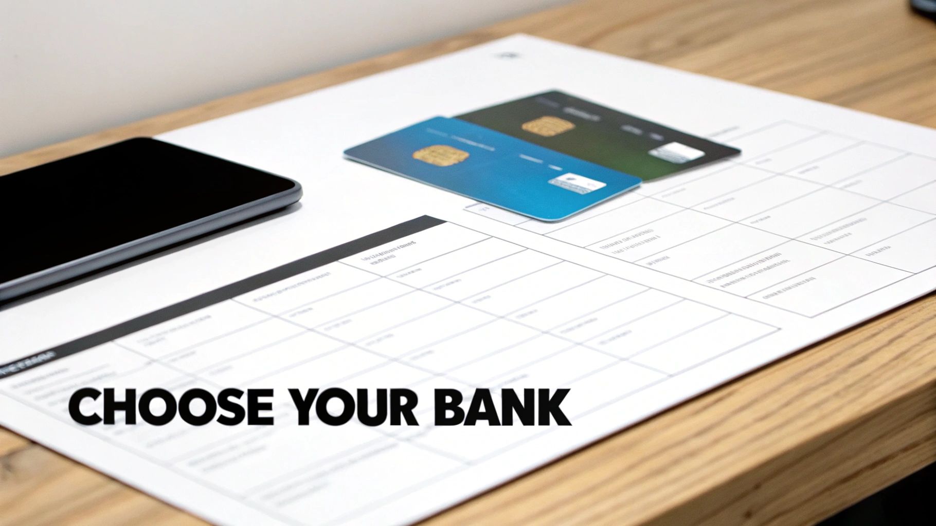 A professional discussing bank account options with a client in a modern office in Dubai.