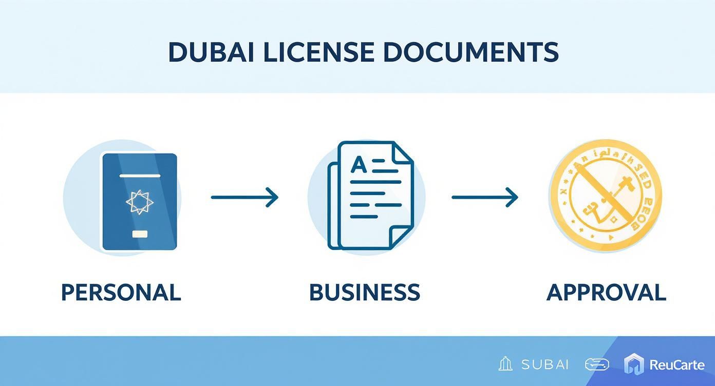 Infographic about business license dubai