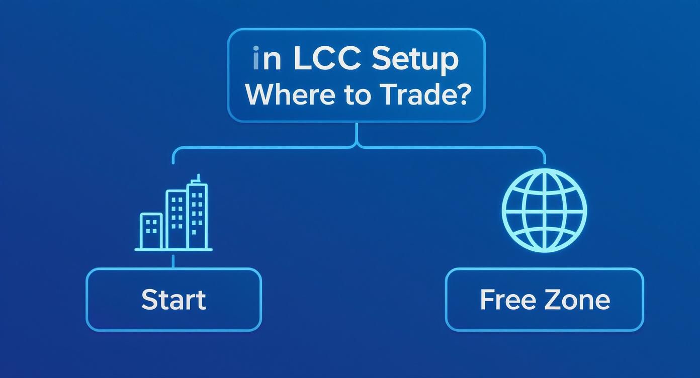Infographic about llc company in uae