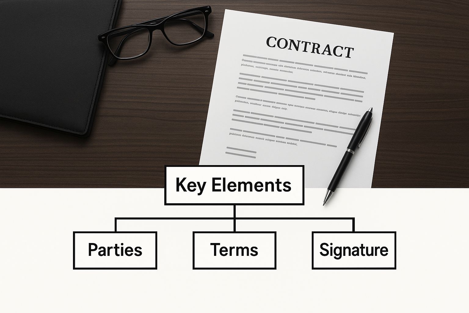 Infographic about music industry contract templates