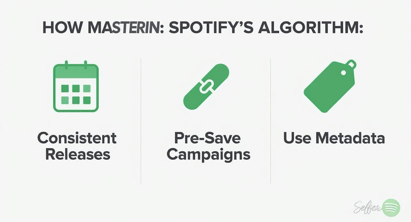 Infographic about how do you get followers on spotify