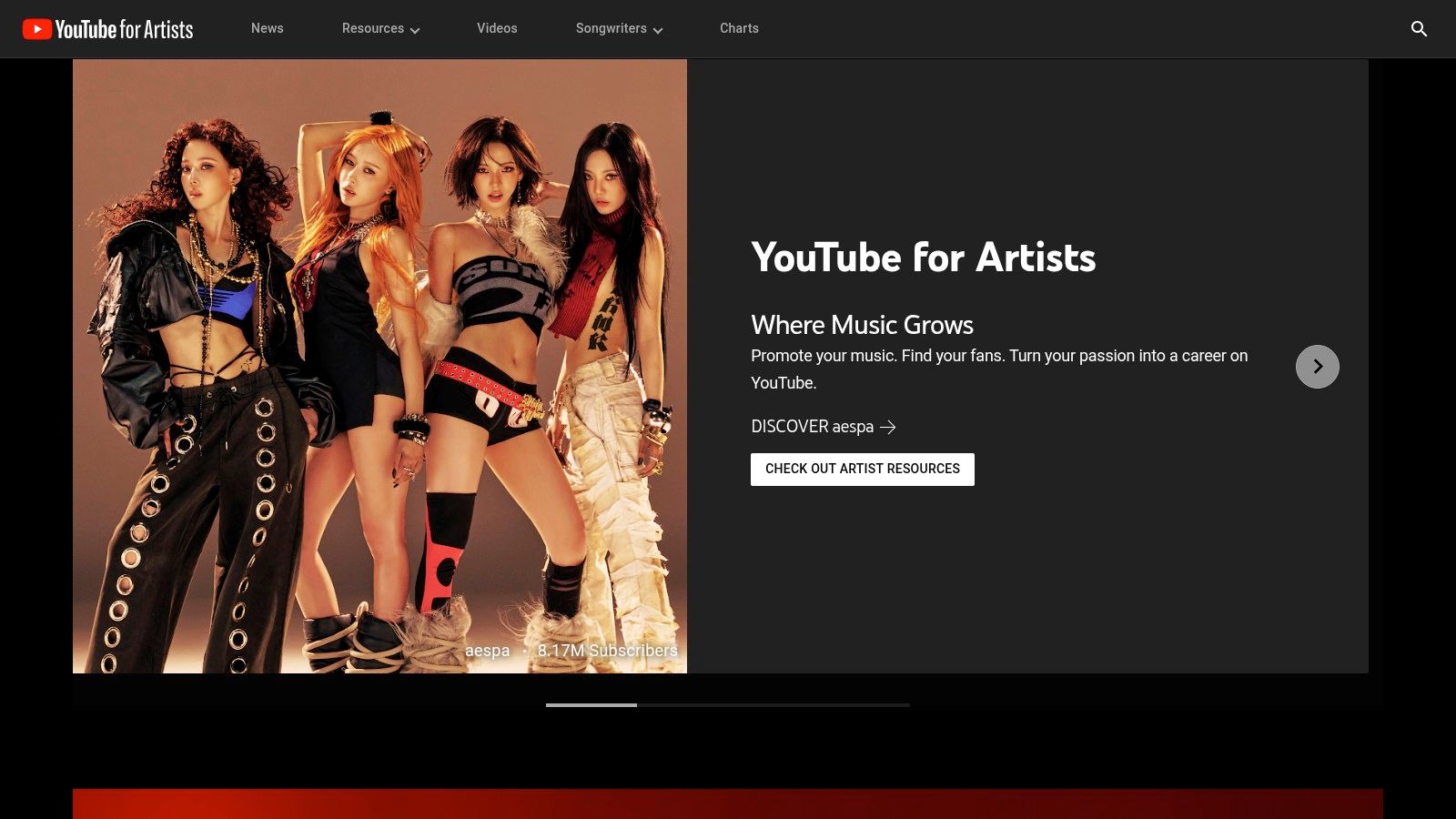 YouTube for Artists