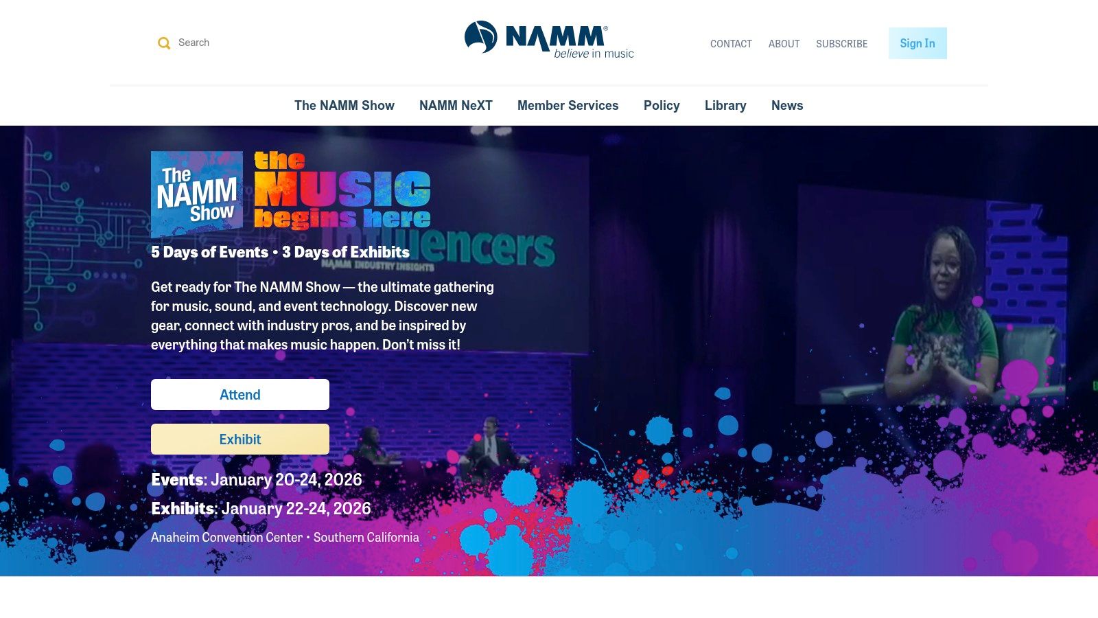 The NAMM Show
