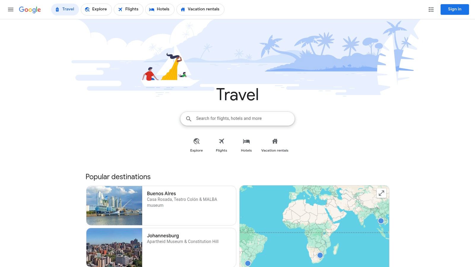Google Travel