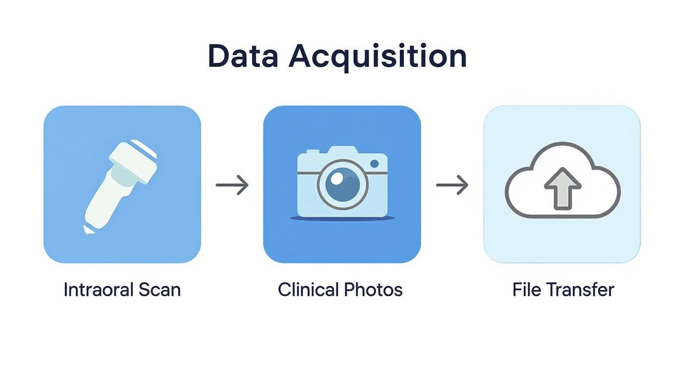 Infographic about zahnprothese online anfertigen lassen