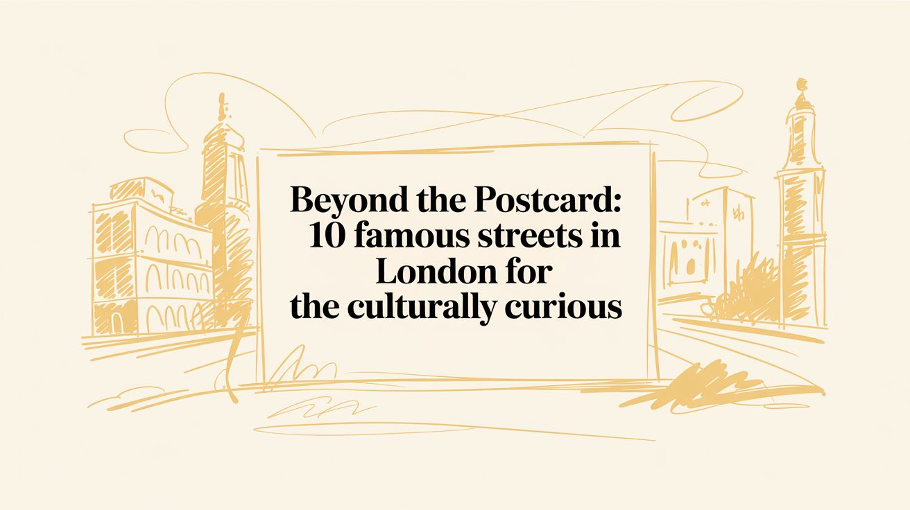 Beyond the Postcard: 10 Famous Streets in London for the Culturally Curious