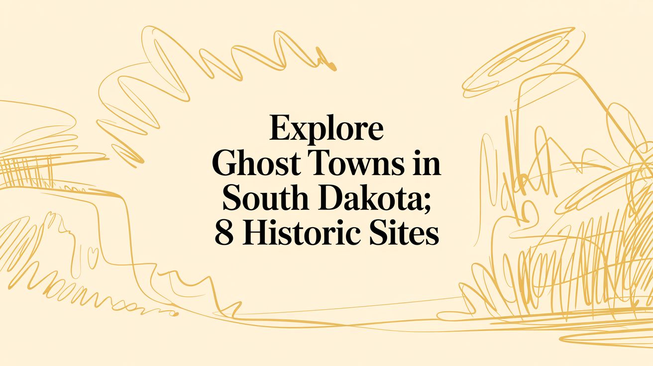 Explore ghost towns in south dakota: 8 historic sites
