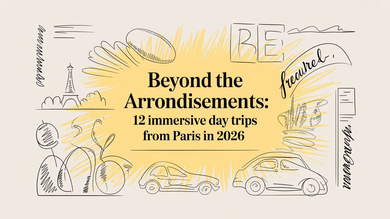 Beyond the Arrondissements: 12 Immersive Day Trips from Paris in 2026