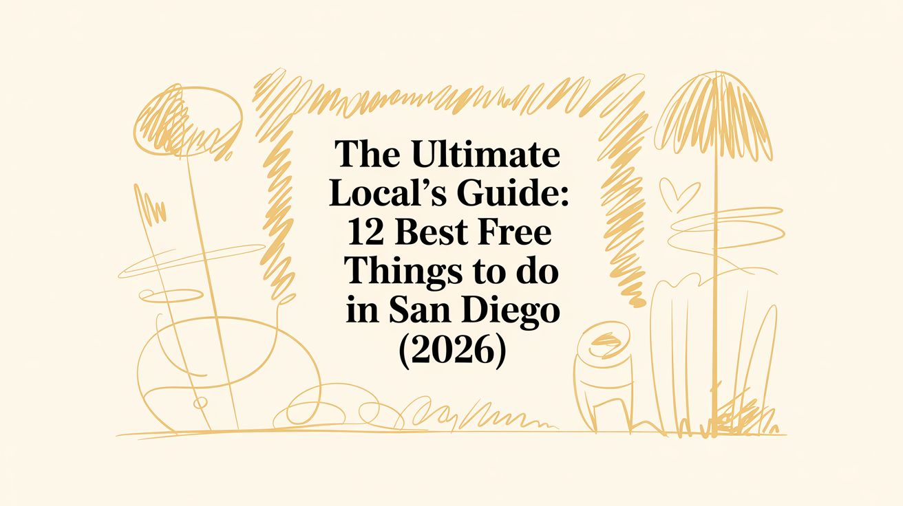 The Ultimate Local's Guide: 12 Best Free Things to Do in San Diego (2026)