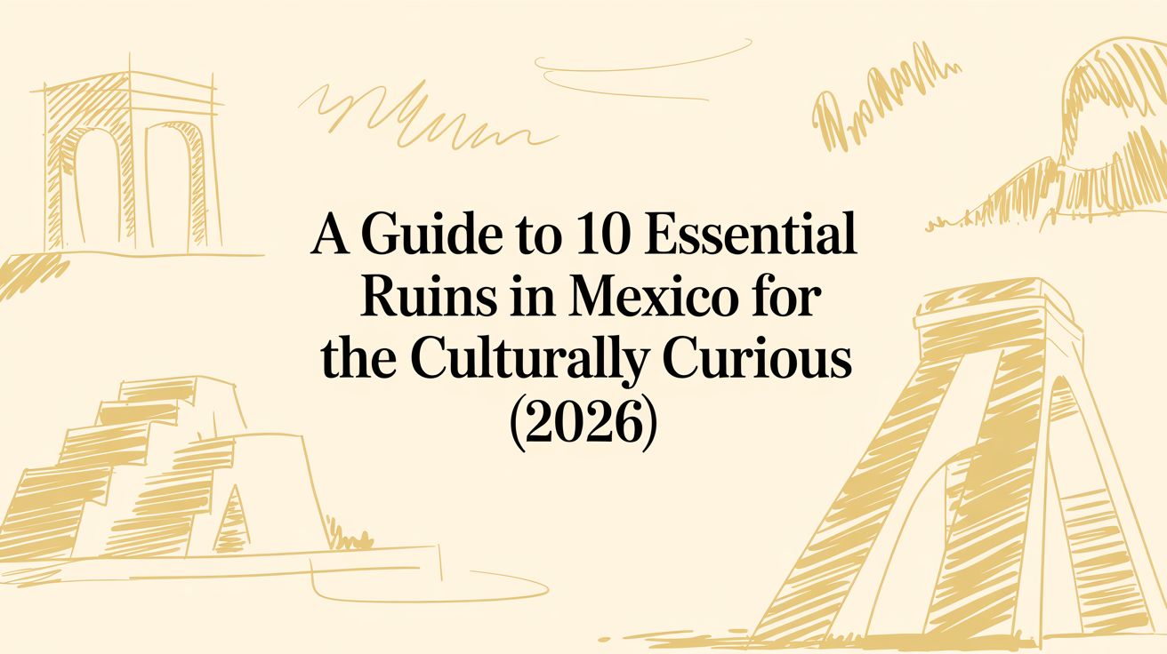 A Guide to 10 Essential Ruins in Mexico for the Culturally Curious (2026)