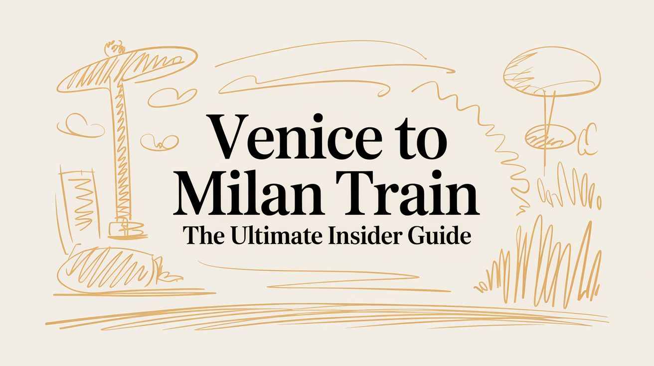 Venice to Milan Train: An Immersive Cultural Guide