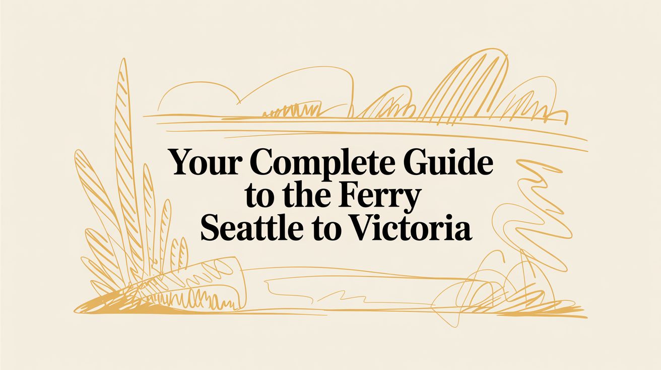 Your Complete Guide to the Ferry Seattle to Victoria