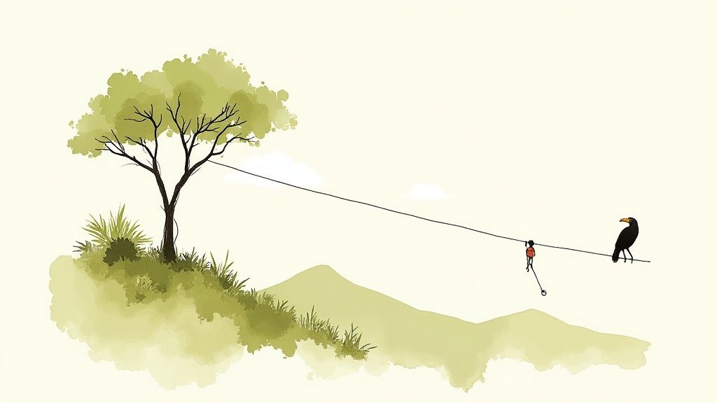 Costa Rica's Rainforest & Zip-line Canopy