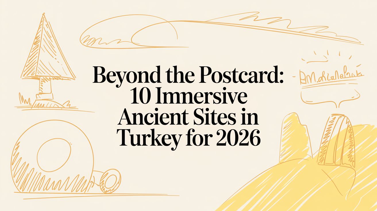 Beyond the Postcard: 10 Immersive Ancient Sites in Turkey for 2026