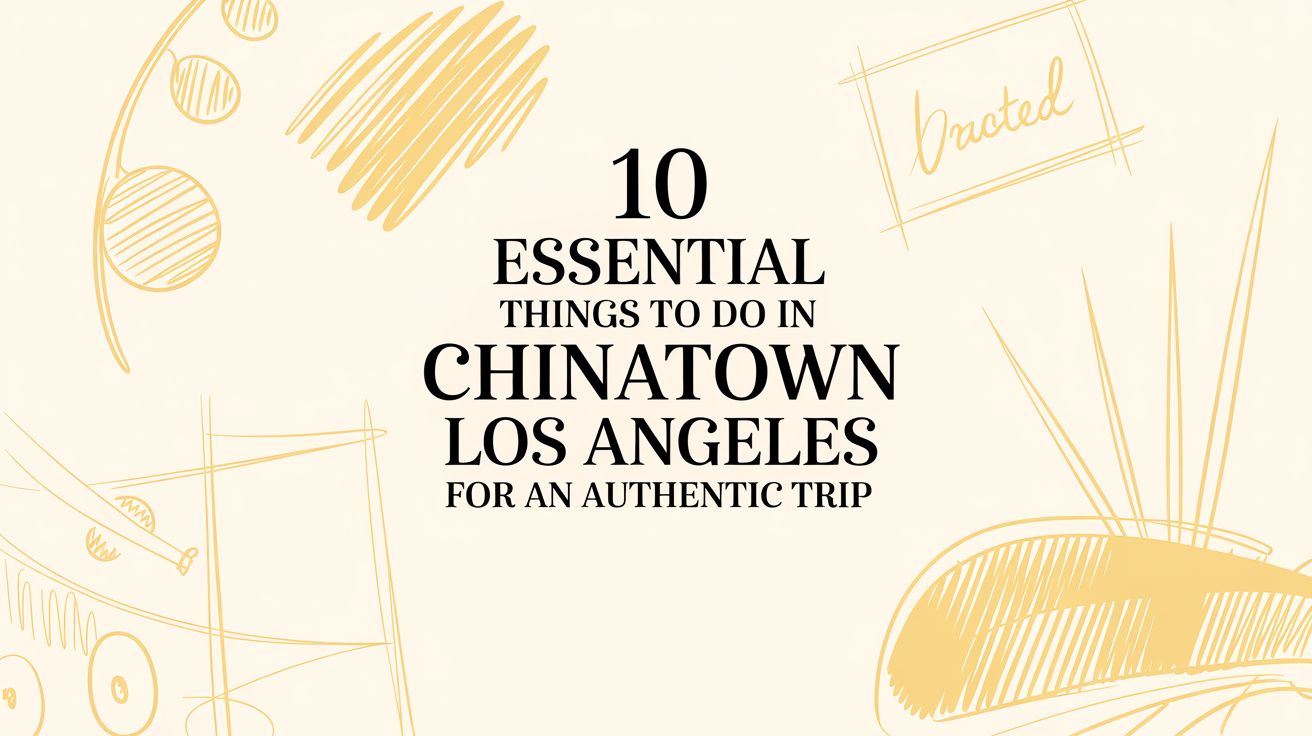 10 Essential Things to Do in Chinatown Los Angeles for an Authentic Trip