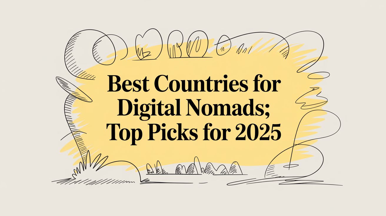 best countries for digital nomads: Top picks for 2025