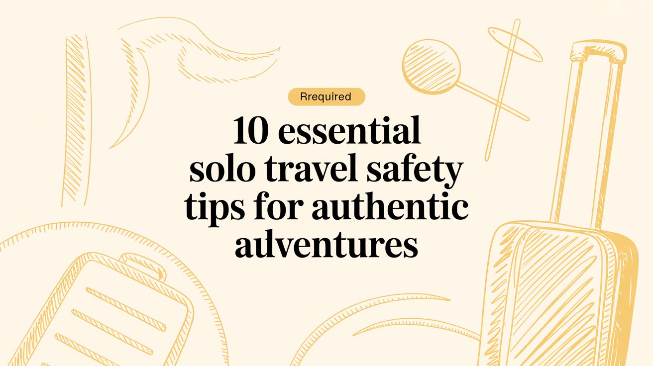 10 Essential Solo Travel Safety Tips for Authentic Adventures