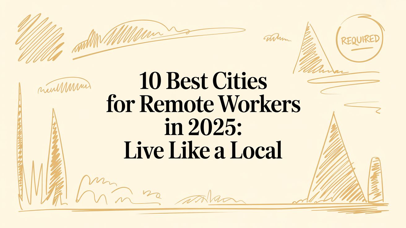 10 Best Cities for Remote Workers in 2025: Live Like a Local