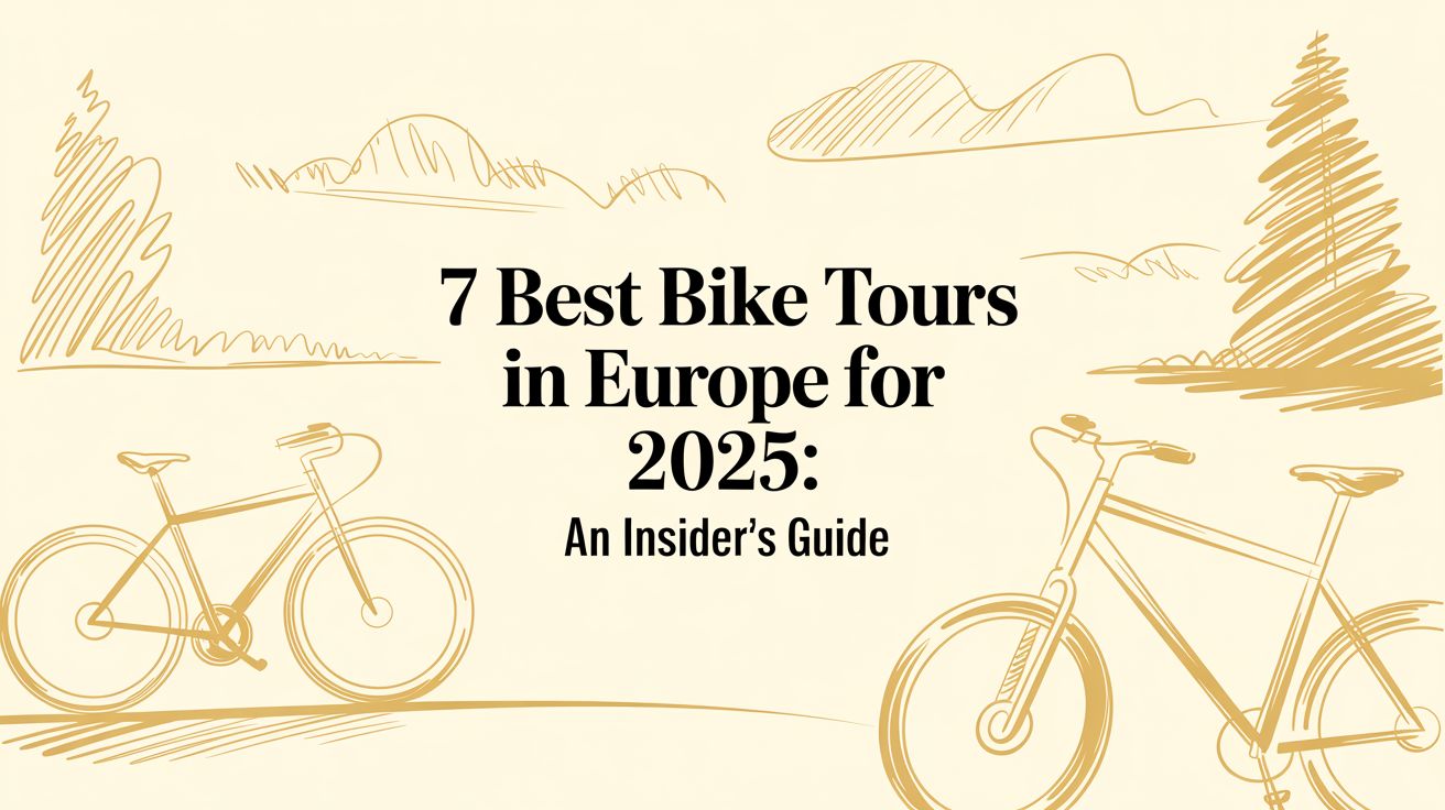 7 Best Bike Tours in Europe for 2025: An Insider's Guide