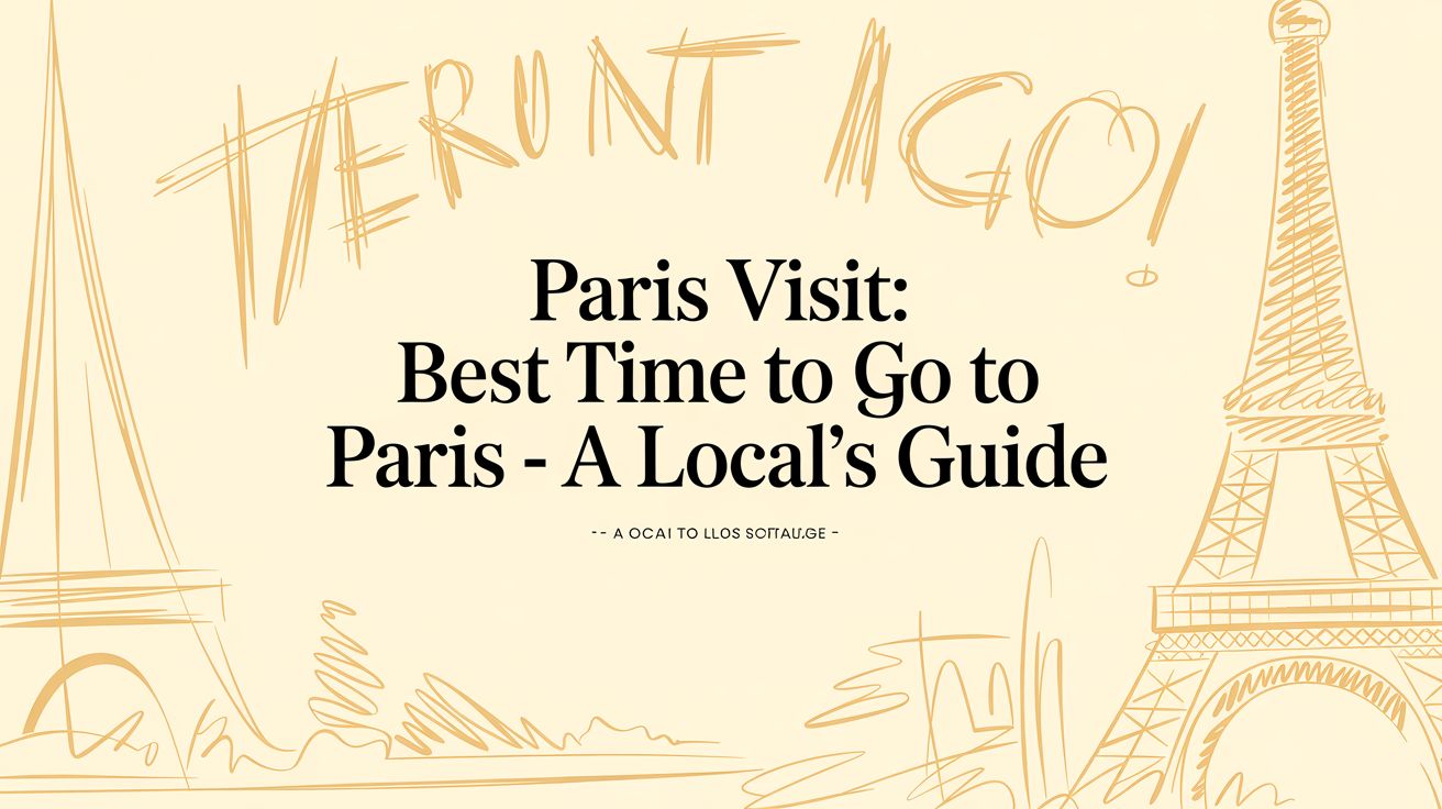 Paris Visit: best time to go to paris - A Local's Guide