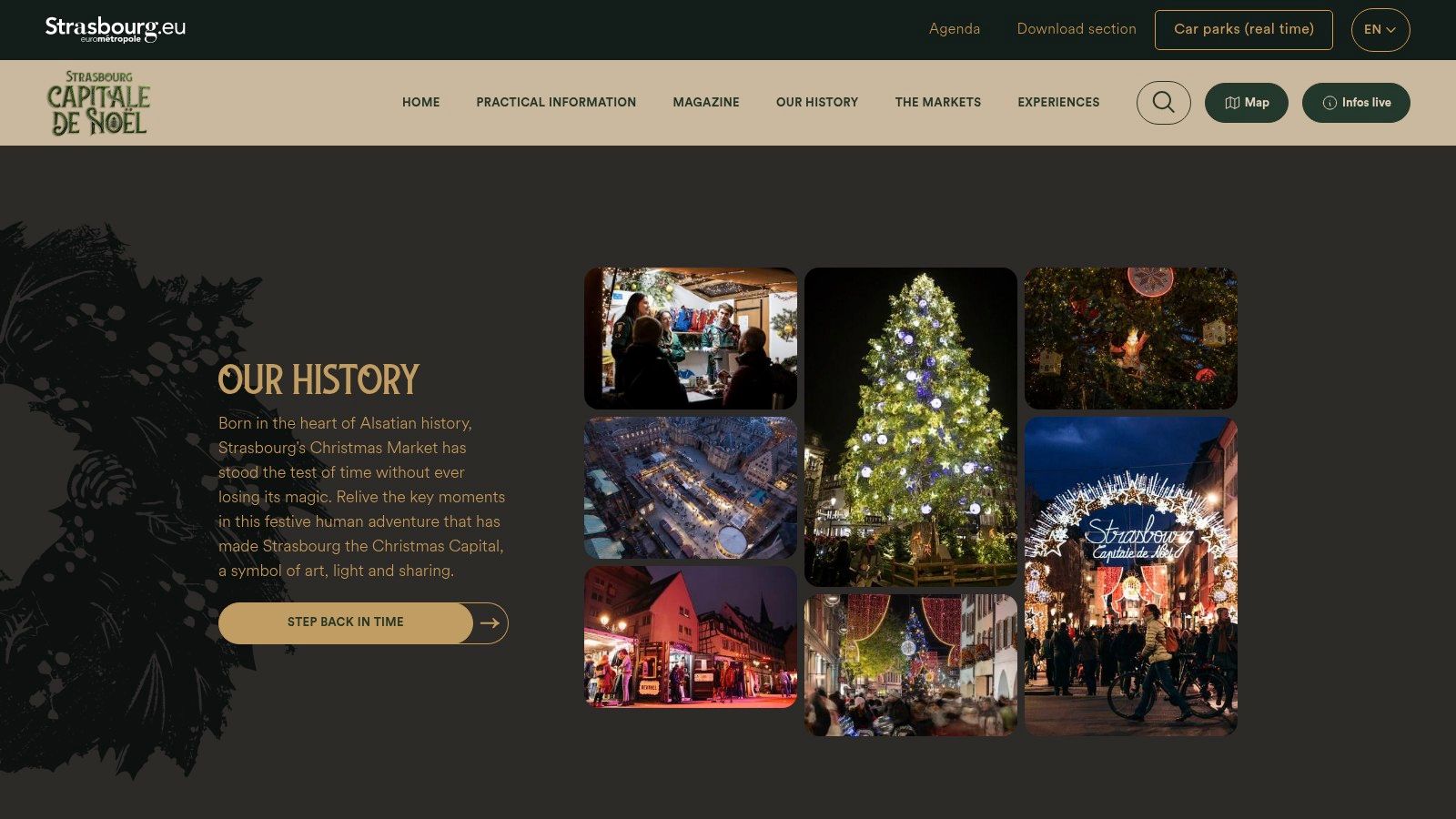 Noël à Strasbourg (Official Strasbourg Christmas Market site)