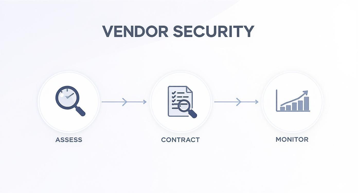 Infographic about how to prevent data breaches in healthcare