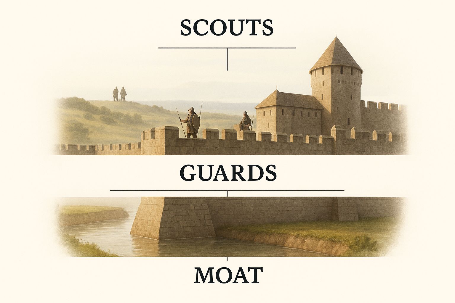 Infographic about cybersecurity services for small business