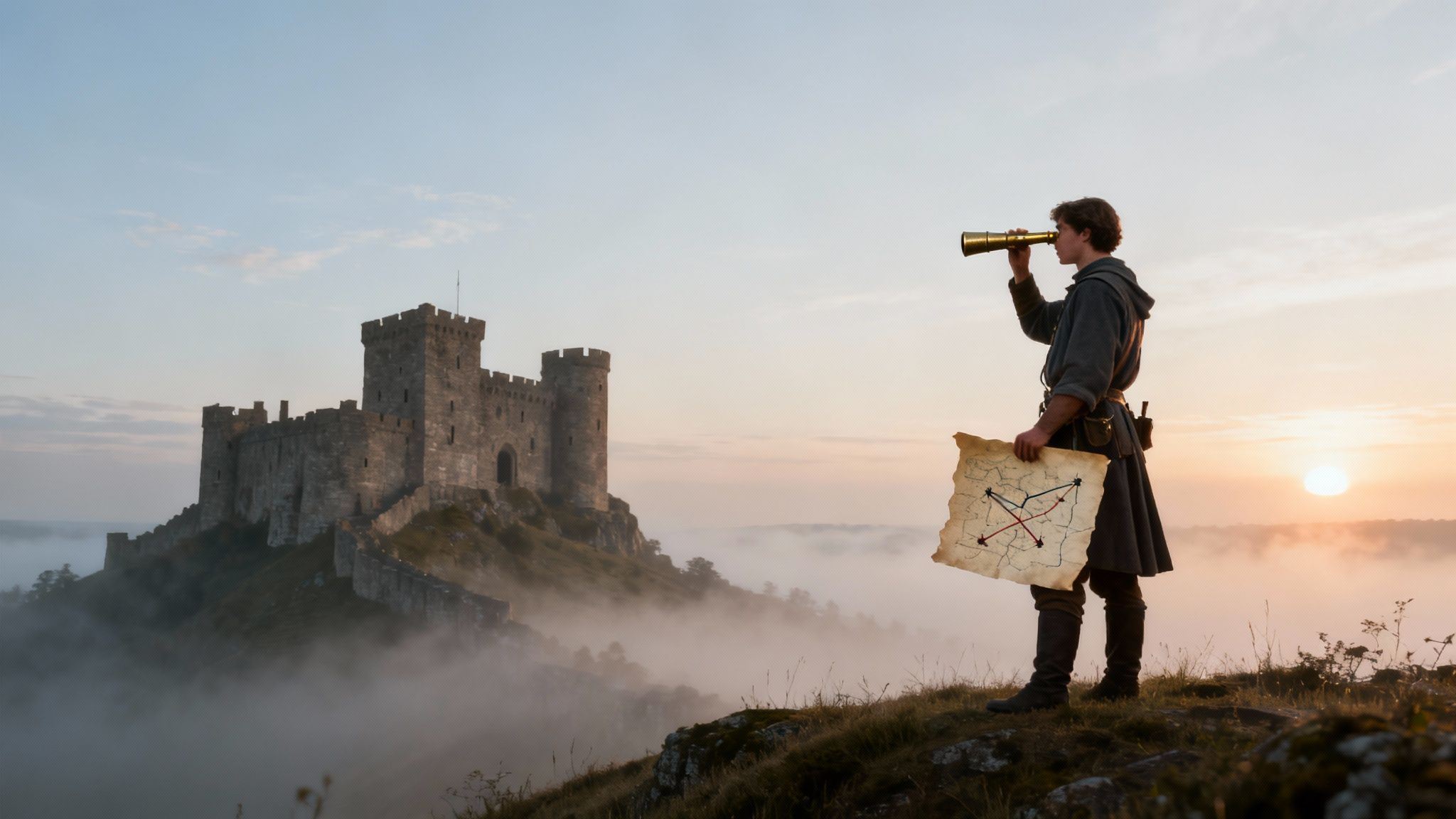 A security analyst examining complex data visualizations on multiple screens, representing the process of analyzing threat intelligence.