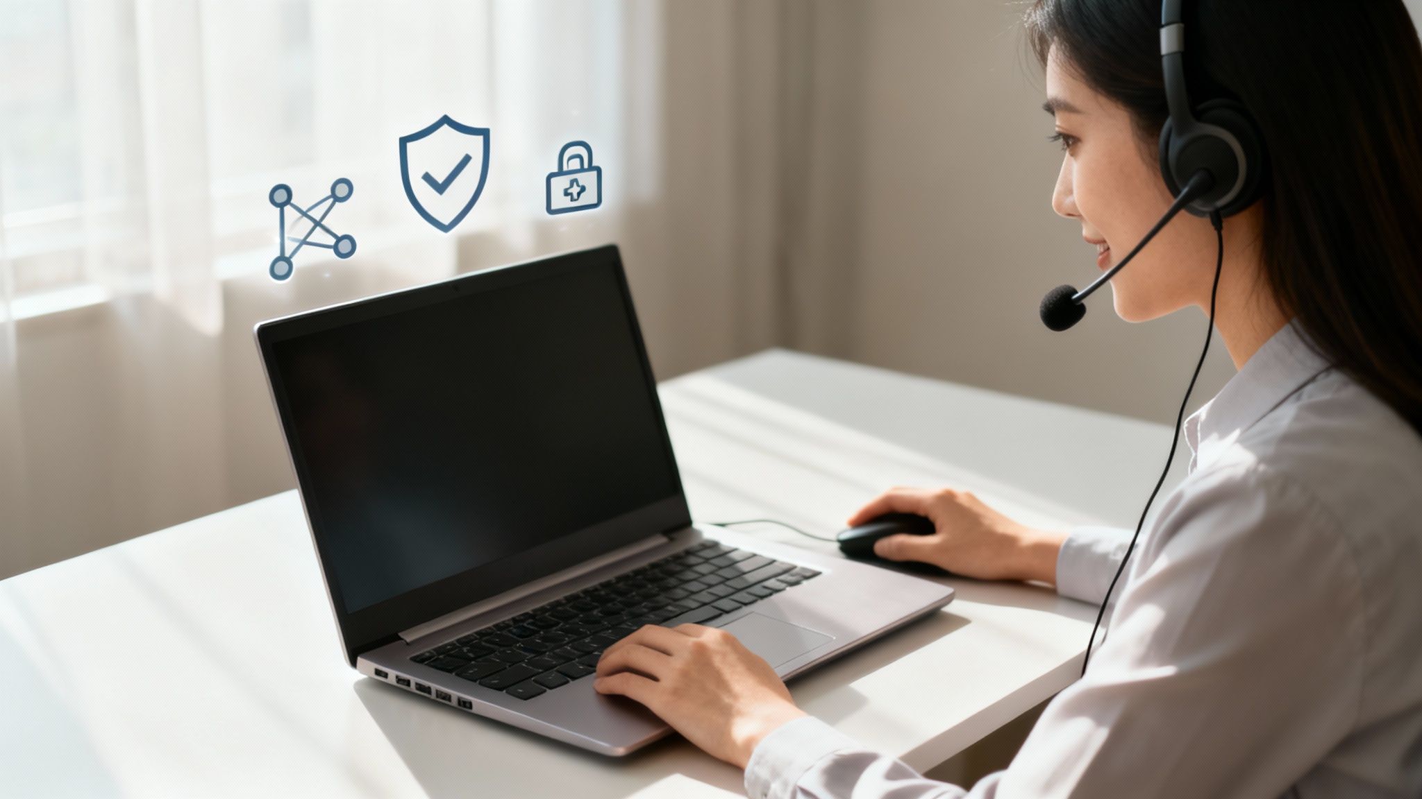 A group of IT professionals working together in an office, illustrating smart IT support.