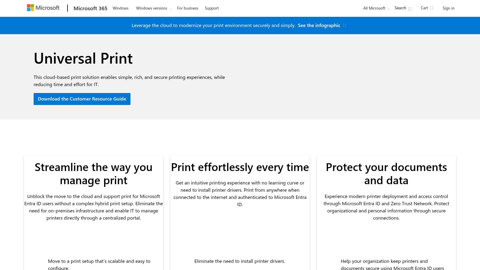 Microsoft Universal Print